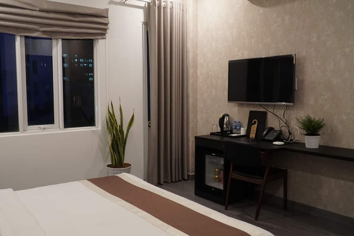 1 chambre, literie hypoallergénique, minibar, décoration personnalisée