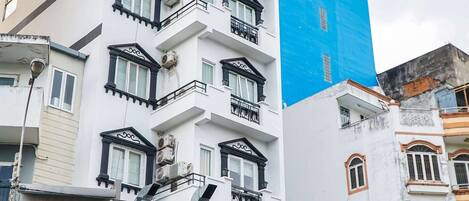 Fassade der Unterkunft