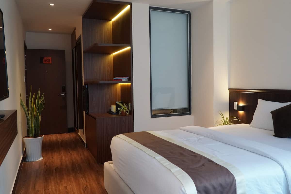 Suite Studio Deluxe | 1 chambre, literie hypoallergénique, minibar, décoration personnalisée