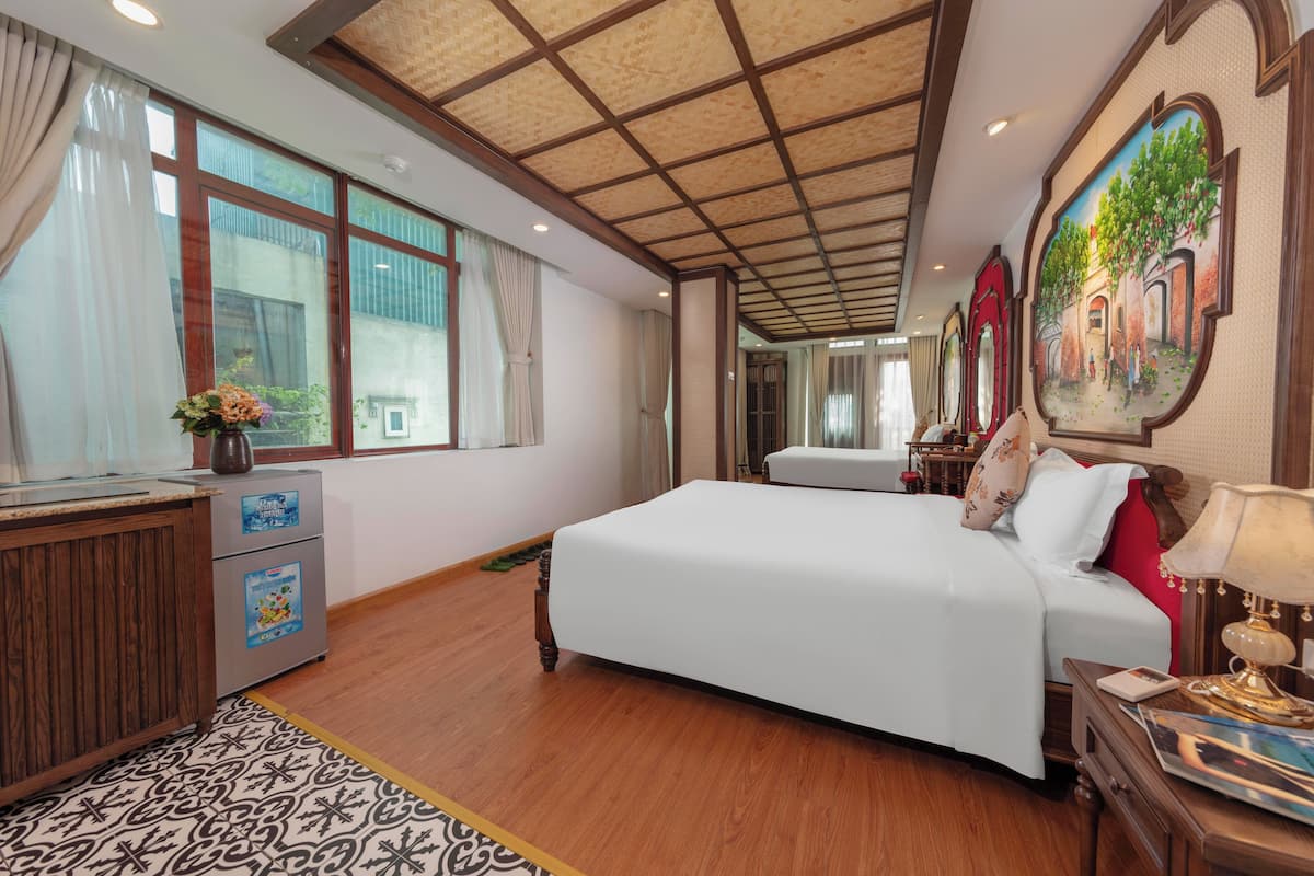 Family Suite | 1 bedroom, Egyptian cotton sheets, premium bedding, memory foam beds