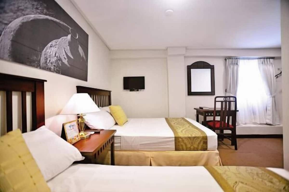 Desk, WiFi (free), bed sheets