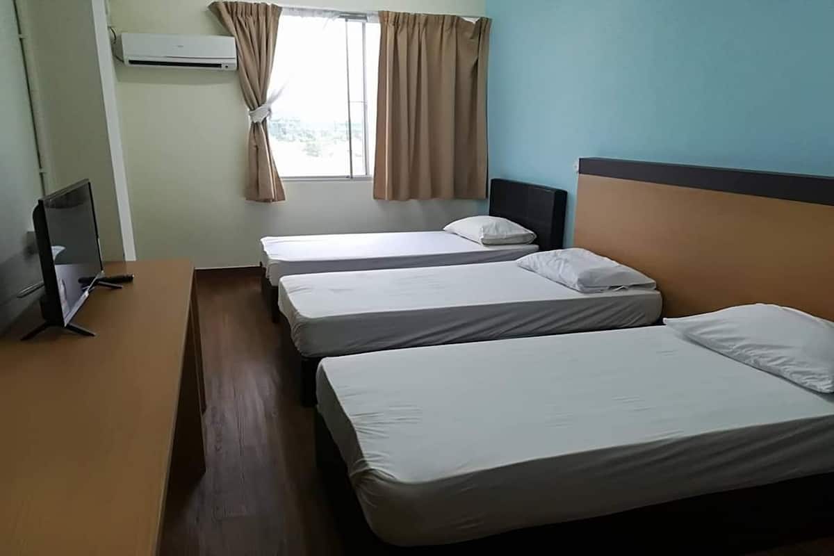 ห้องซูพีเรียทริปเปิล | โต๊ะทำงาน, Wi-Fi ฟรี, ผ้าปูที่นอน