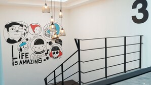 Interior entrance - All day hostel @ BTS Bang Chak (Bangkok)