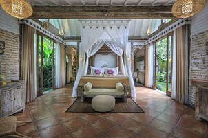 Pillowtop beds, minibar, in-room safe, individually decorated