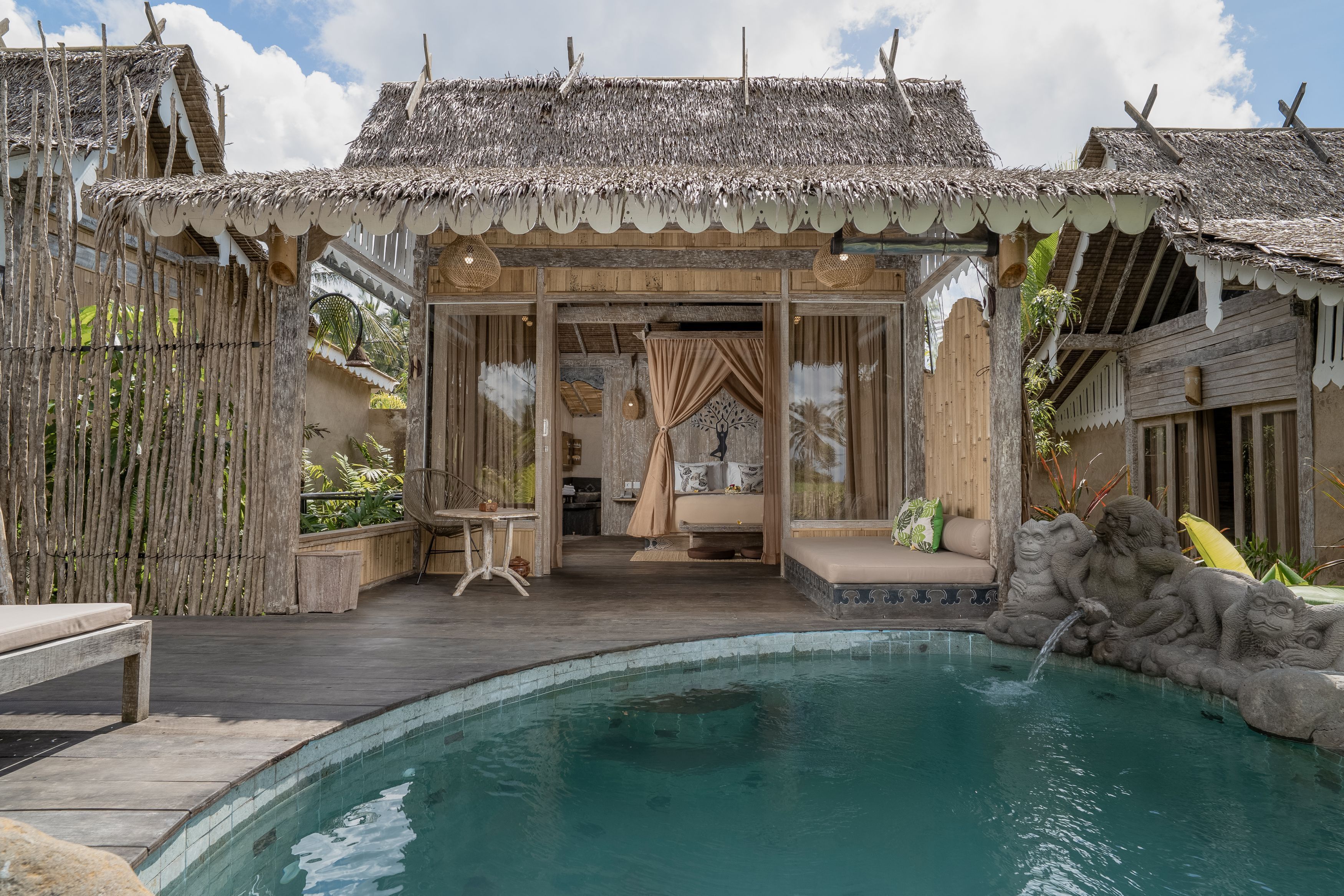 Standard-Villa, Poolblick (Rice Field, Welcome Massage) | Pillowtop-Betten, Minibar, Zimmersafe, Schreibtisch