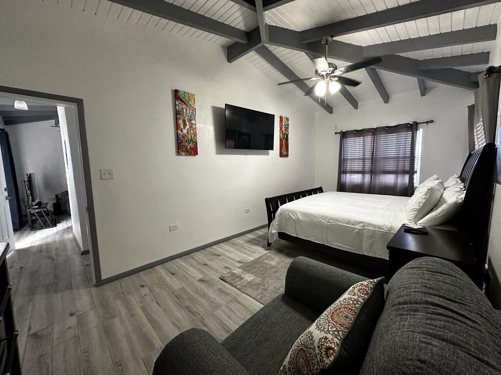 1 bedroom, iron/ironing board, free WiFi, bed sheets