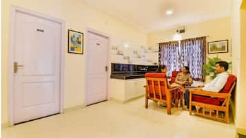 Sitteområde i lobbyen