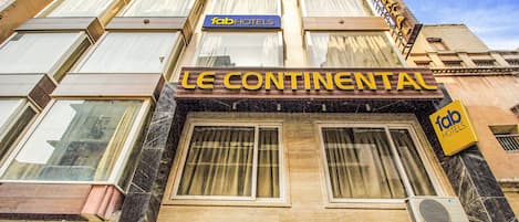 Façade de l’hébergement