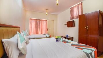 ผ้าปูที่นอนฝ้ายอียิปต์, เครื่องนอนระดับพรีเมียม, ตู้นิรภัยในห้องพัก