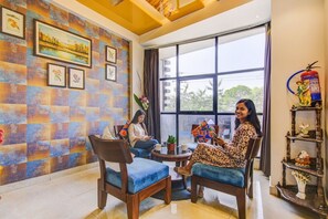 Sala de estar en el lobby