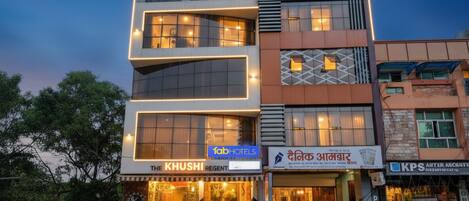 Façade de l’hébergement