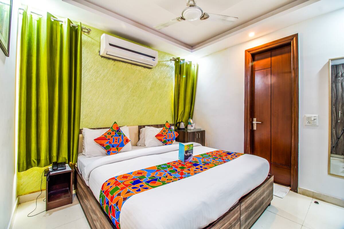 Phòng Deluxe | Bộ trải giường bằng vải cotton Ai Cập, bộ đồ giường cao cấp 