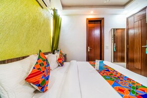 Deluxe Room | Egyptian cotton sheets, premium bedding, in-room safe, desk - FabHotel A 97 (New Delhi)