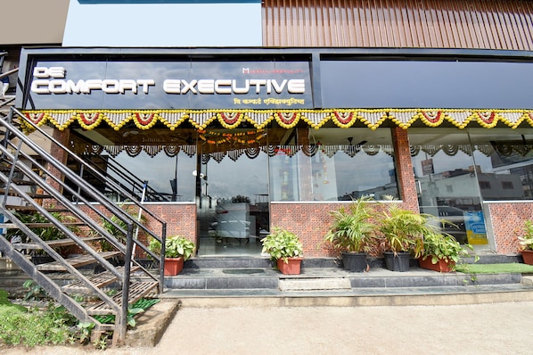 Entrada de la propiedad