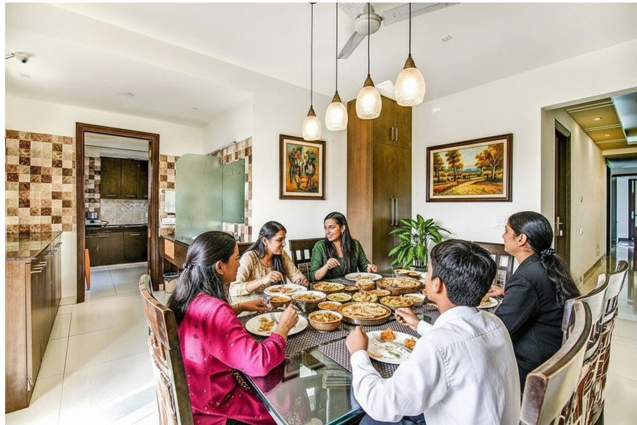 تناول الطعام