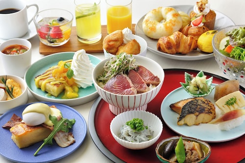 朝食ビュッフェ