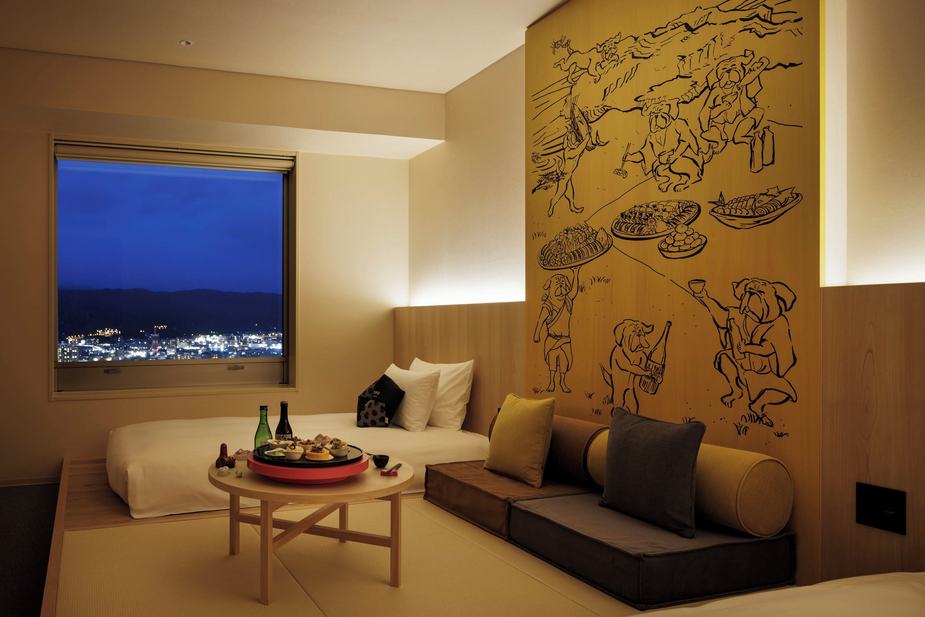 Basic Twin Room, 2 Bedrooms, Non Smoking, City View | In-room safe, desk, laptop workspace, blackout drapes