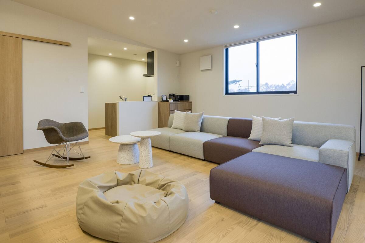 别墅, 无烟房 (Rakuten STAY, 108-[Dog-friendly]) | 客厅 | 电视、加热地板