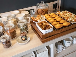 Frokostbuffé er inkludert hver dag