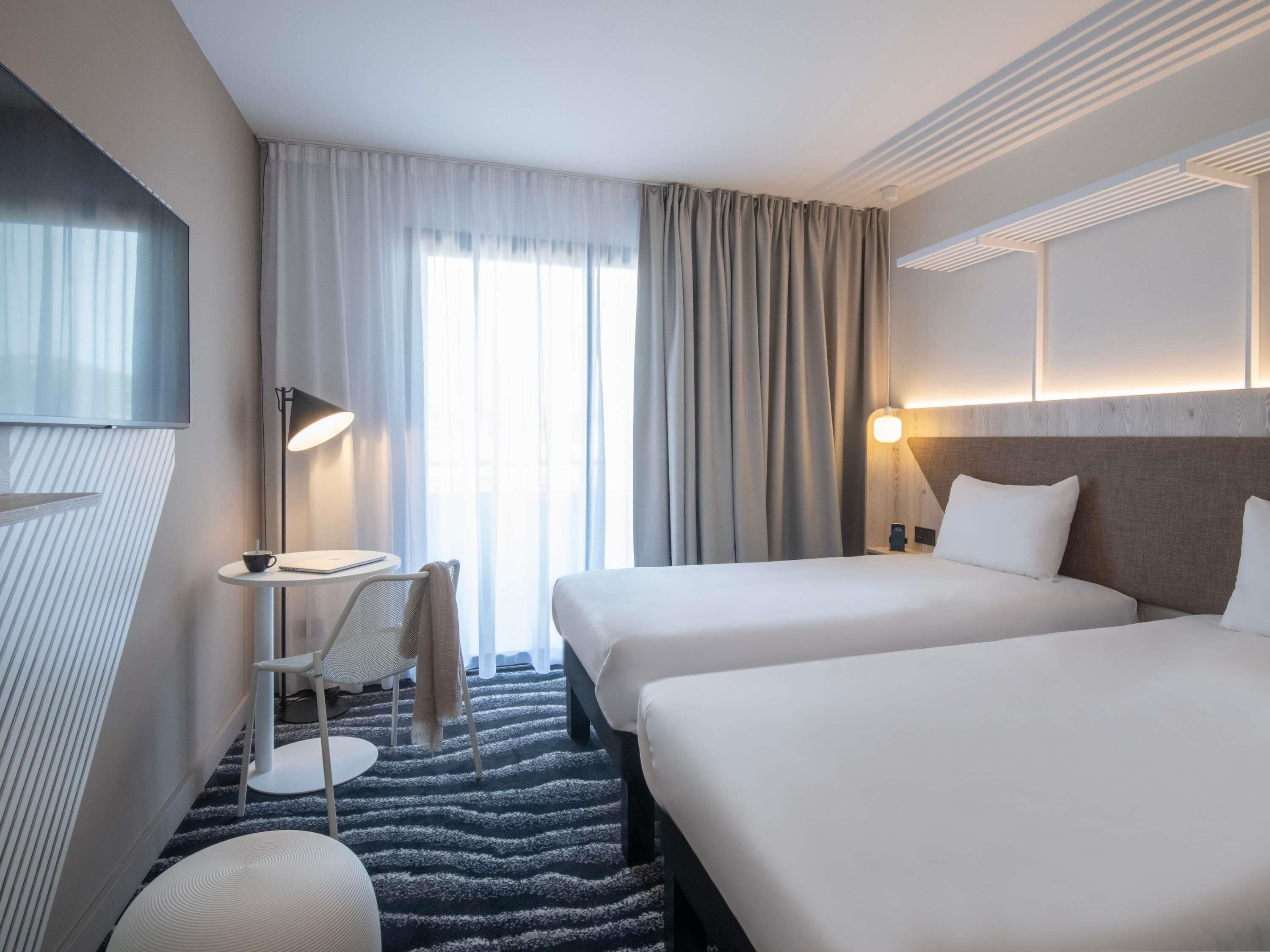 Standard Room, 2 Single Beds, Balcony | Premium bedding, in-room safe, laptop workspace, blackout curtains