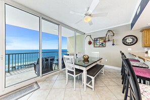 In-room dining - Sanibel Condos (Gulf Shores)