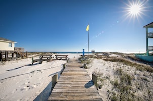 Beach nearby
