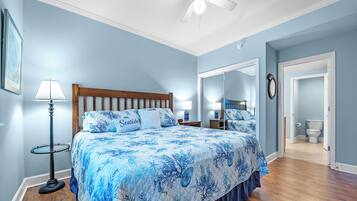 2 habitaciones, decoración personalizada y muebles diferentes