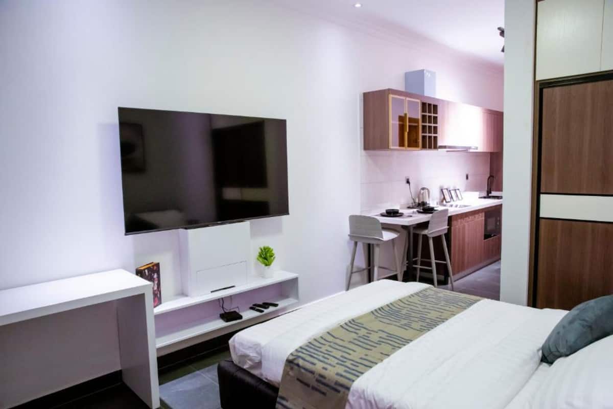 1 habitación, sistema de insonorización y wifi gratis