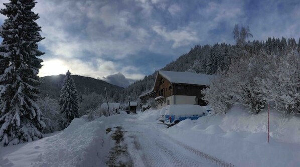 Property grounds - THE HIDEAWAY (Morzine-Les Gets) Luxurious mountain retreat (LES GETS)