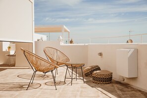 Terrasse sur le toit