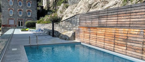 Seasonal outdoor pool