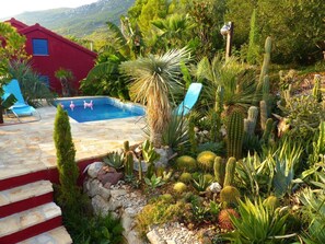 Alberca al aire libre 