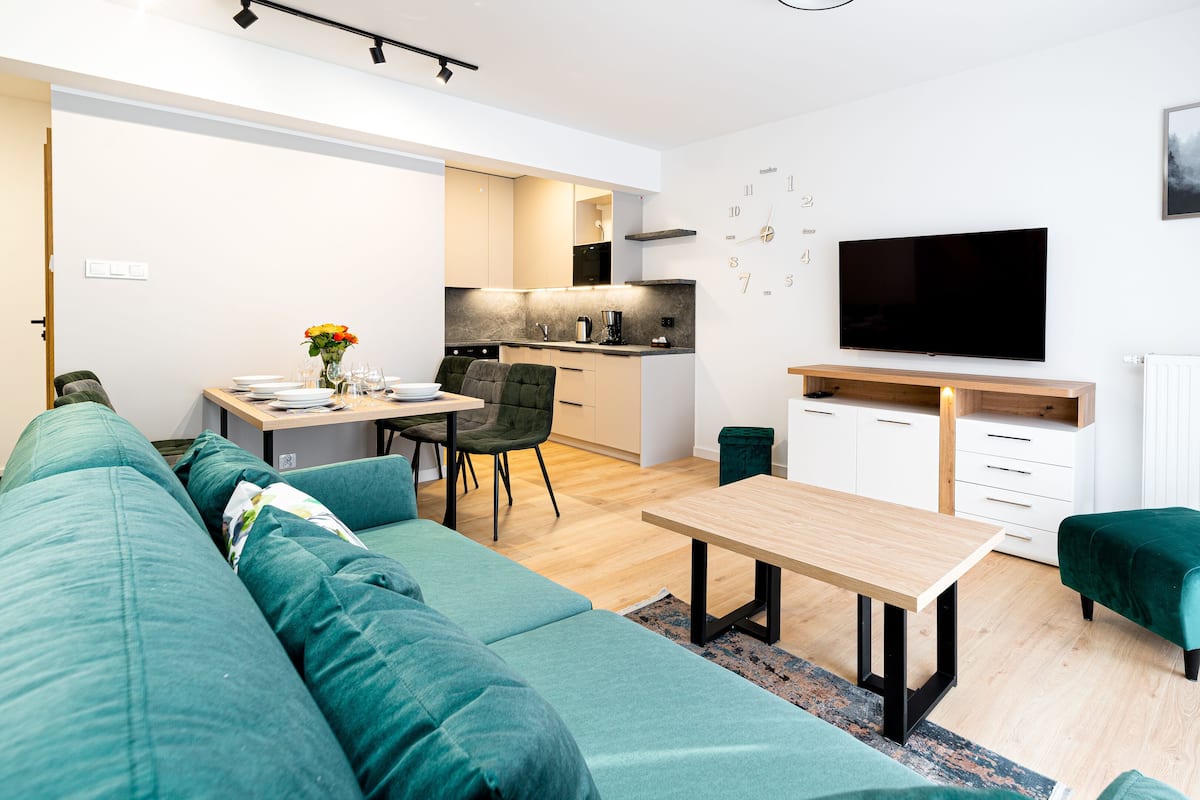 Apartamento (5B / 33) | Zona de estar | Una televisión de pantalla plana