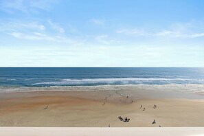 On the beach