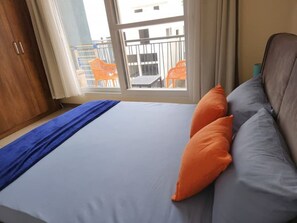 1 chambre, fer et planche à repasser, Wi-Fi gratuit, draps fournis