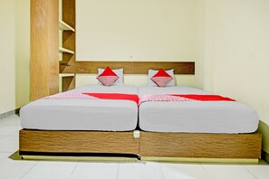 豪華雙床房 | 免費無線上網、床單