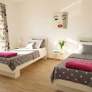 1 bedroom, Internet, bed sheets