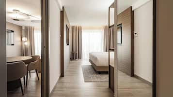 1 dormitorio, minibar, caja fuerte y wifi gratis