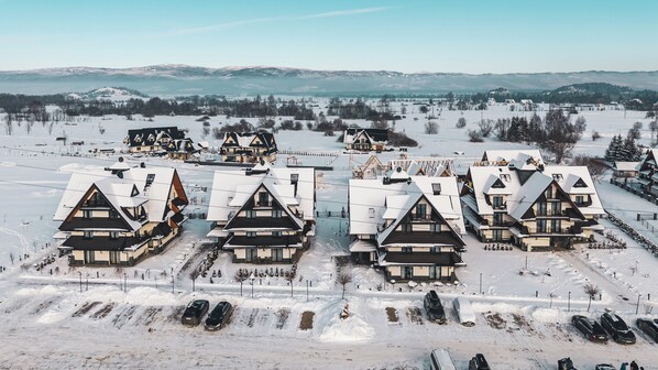 Fassade der Unterkunft