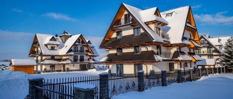 Fassade der Unterkunft