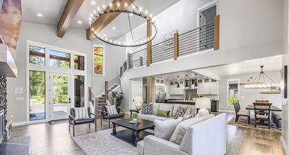 Suncadia Golfside Escape | MtnViews & Relax w/ Spa/GameRm+ 1PM Check-In & Out