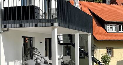 5* vacation apartment Schwalbennest with a fantastic view on the 1st floor