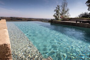 Indoor pool, seasonal outdoor pool