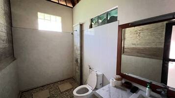 Free toiletries, slippers, towels