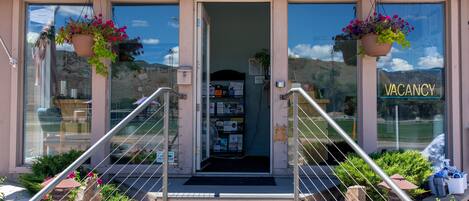 Façade de l’hébergement