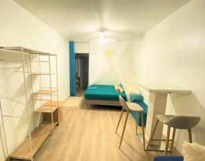 1 chambre, Wi-Fi, draps fournis