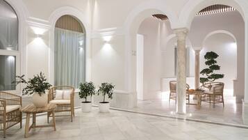Interior entrance