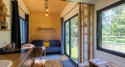Tiny House Nature in the heart of a goat farm near Montargis - 1h from Paris!
