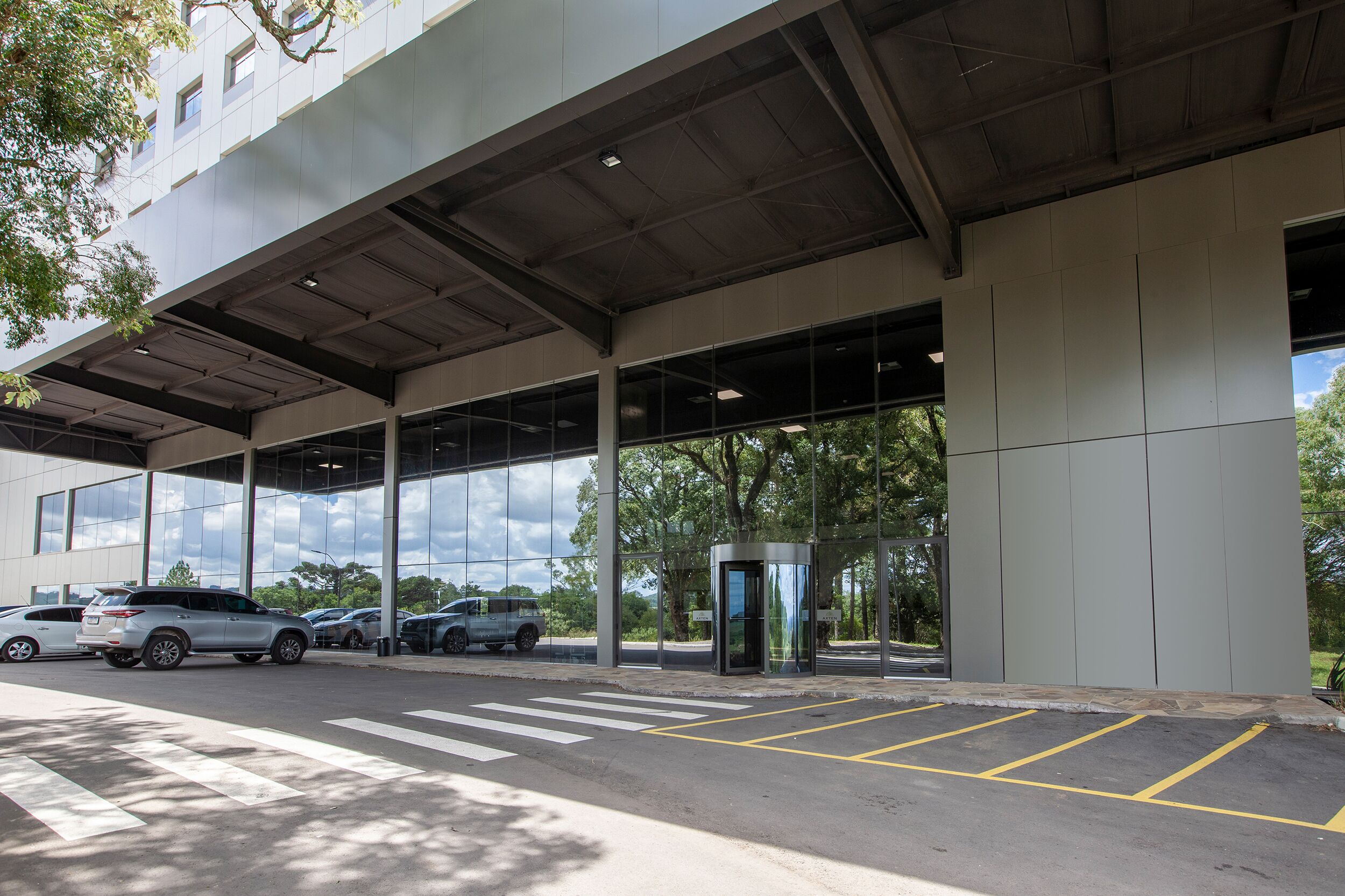 Fachada da propriedade