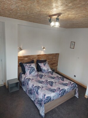 1 chambre, fer et planche à repasser, Wi-Fi, draps fournis